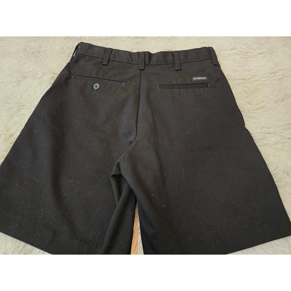 Harris Black Uniform Shorts – Size 28 Husky-Boy's - Picture 2 of 3